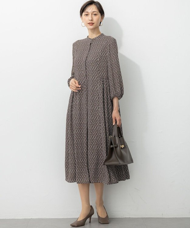 23区 VIOLAd'ORO イタリアンWフェイスレザー トートバッグ ダークブラウン系