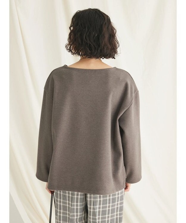 CRAFT STANDARD BOUTIQUE 圧縮ニットソープルオーバー Brown