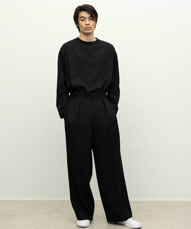 NAVE 【ReNAVE】ファンクションT ロングスリーブＴシャツ ブラック系