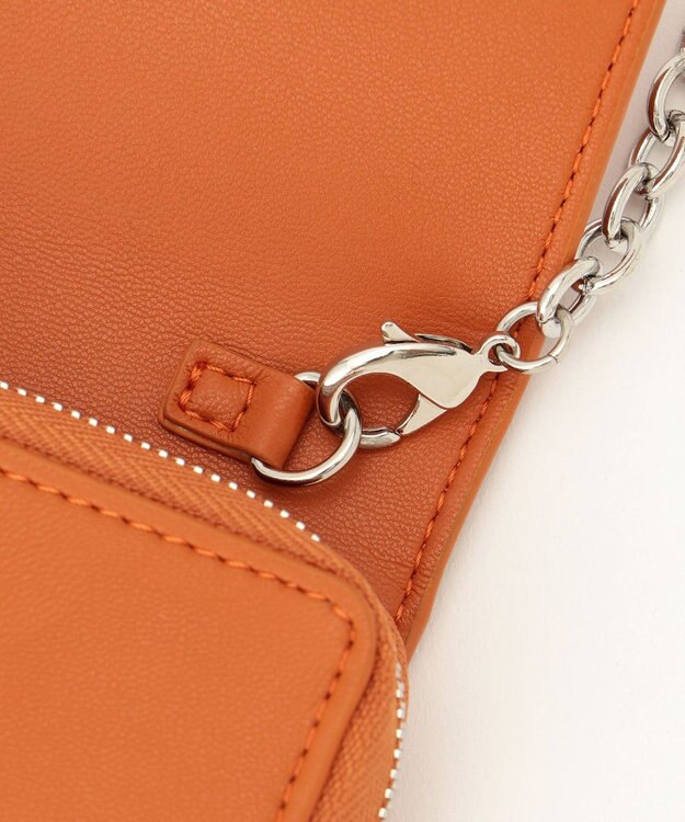 ICB チェーンウォレット テラコッタ系