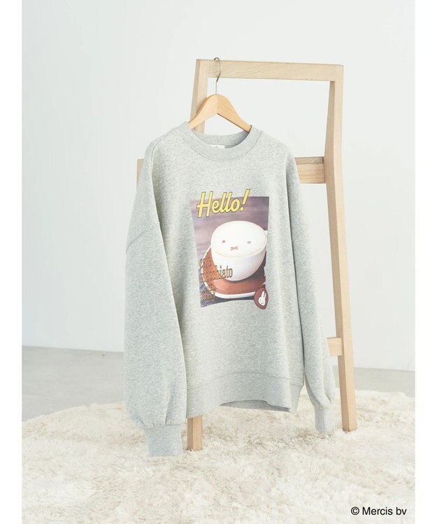 earth music&ecology ｍｉｆｆｙ／ｅａｒｔｈ　ｓｗｅａｔ　ｃｏｌｌｅｃｔｉｏｎ Light Gray