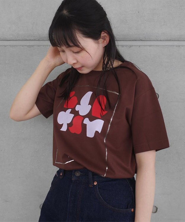 nitorito 【UNISEX】irodori Tシャツ pink