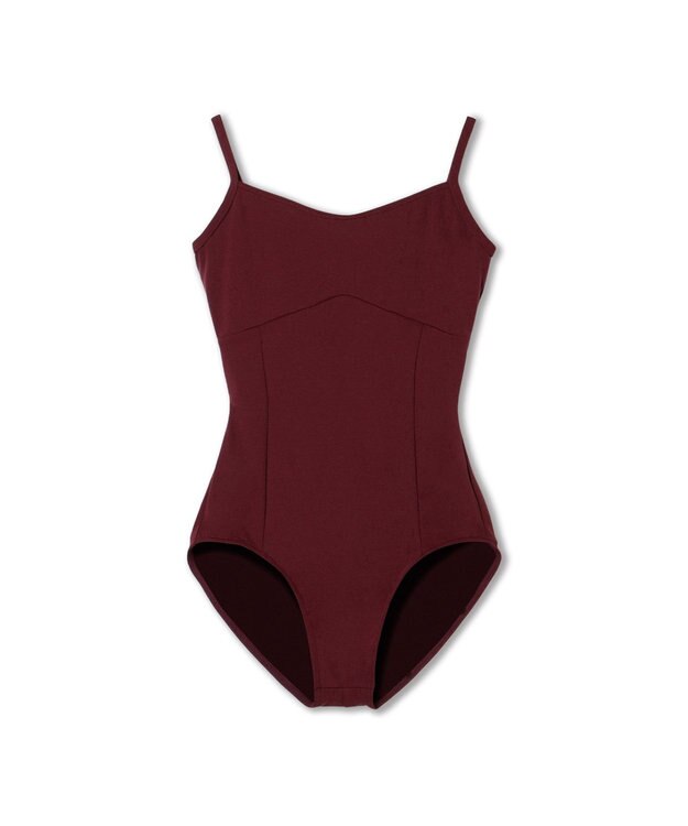 Chacott キャミソールレオタード ワインレッド