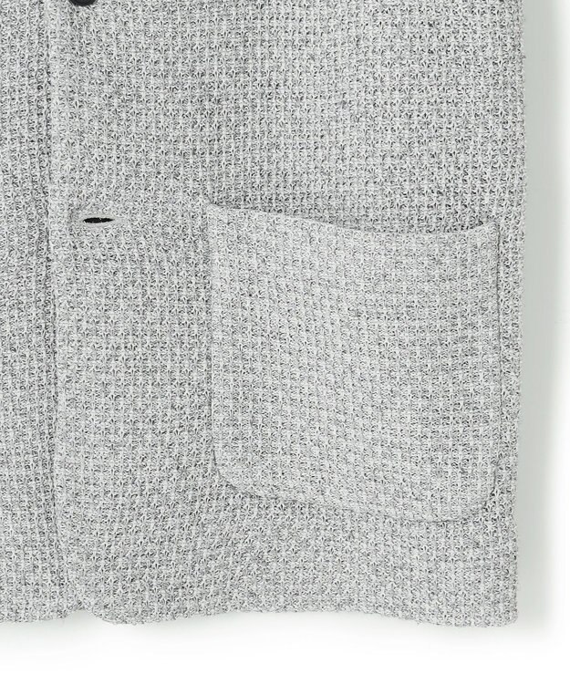 JOSEPH HOMME ストロータックステッチ　ニットジャケット ライトグレー系3