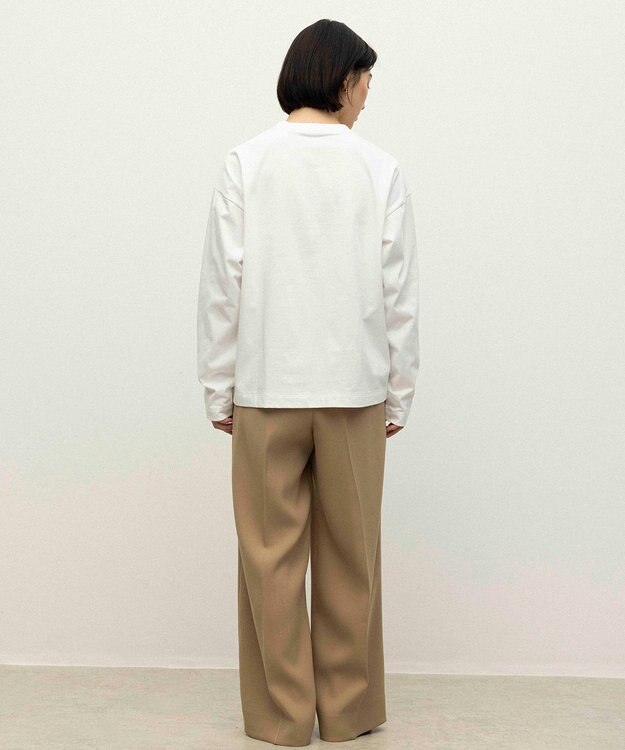 NAVE 【ReNAVE】ファンクションT ロングスリーブＴシャツ ホワイト系