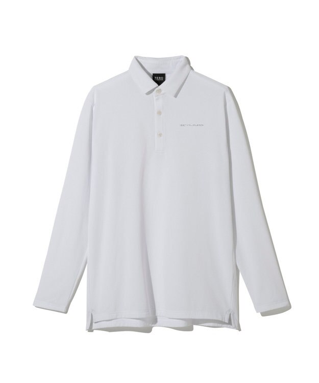 ZERO HALLIBURTON 【吸水速乾・保温】 Octa 長袖 ポロシャツ ZHG-M5A8a 85123 ホワイト