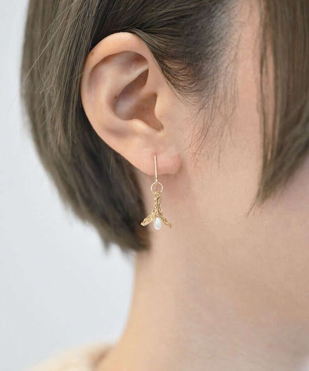 CASUMINO KINOMI pearl ピアス gold