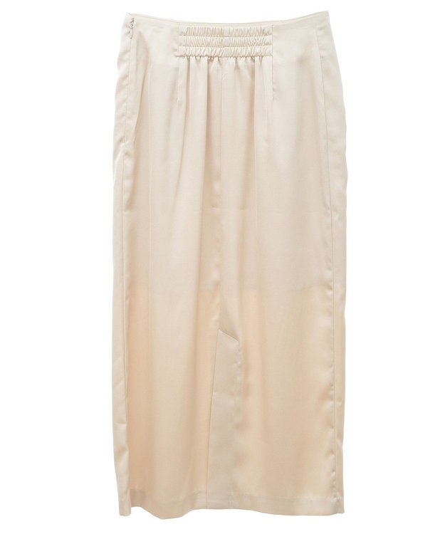 earth music&ecology フロントドロストリボンナロースカート Mint Green