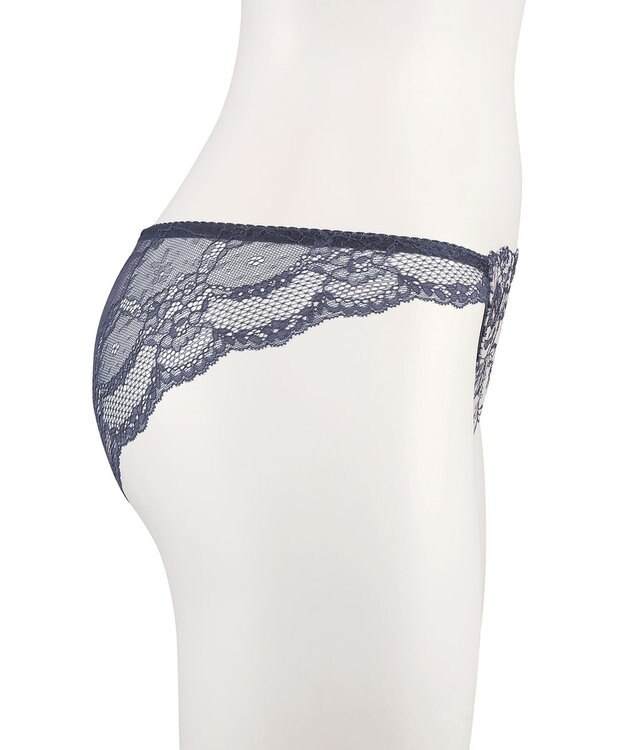 San-ai Resort（三愛水着楽園） エレガントコレクション2402バックレースショーツ 【northerly】 Bグレー