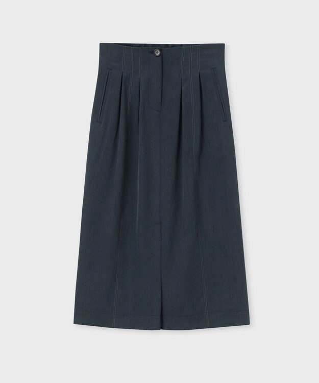 Paul Smith ツイル ストレート スカート ネイビー