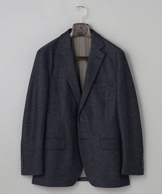 GOTAIRIKU カーディガンジャケット秋冬版【洗える/シワになりにくい/ストレッチ】リンクス BIZ ジャケット ネイビー系8