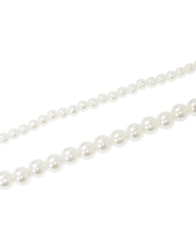 earth music&ecology ２ＷＡＹマンテルパールネックレス Gold