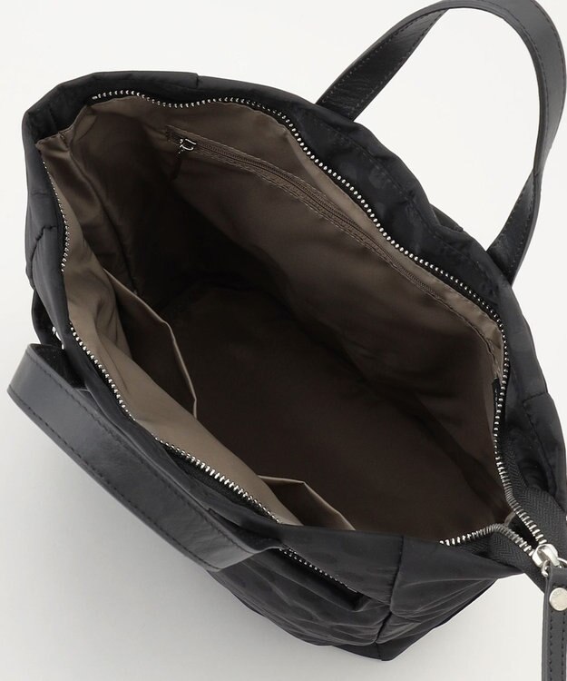 Y'SACCS ドットジャカード　トート型リュック ブラック