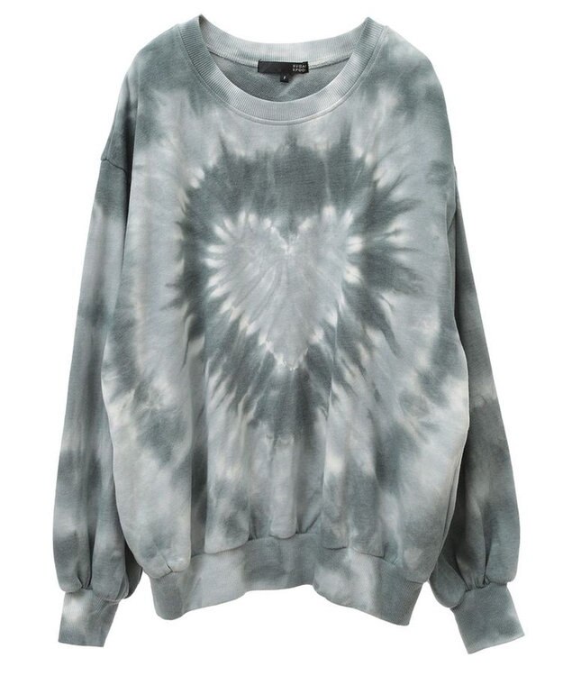 Green Parks ・ＳＵＧＡＲ　ＳＰＯＯＮ　ハートタイダイスウェット Green