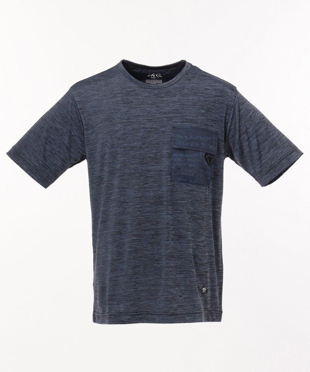 JOSEPH ABBOUD MOUNTAIN クールスキンガード Tシャツ ネイビー系