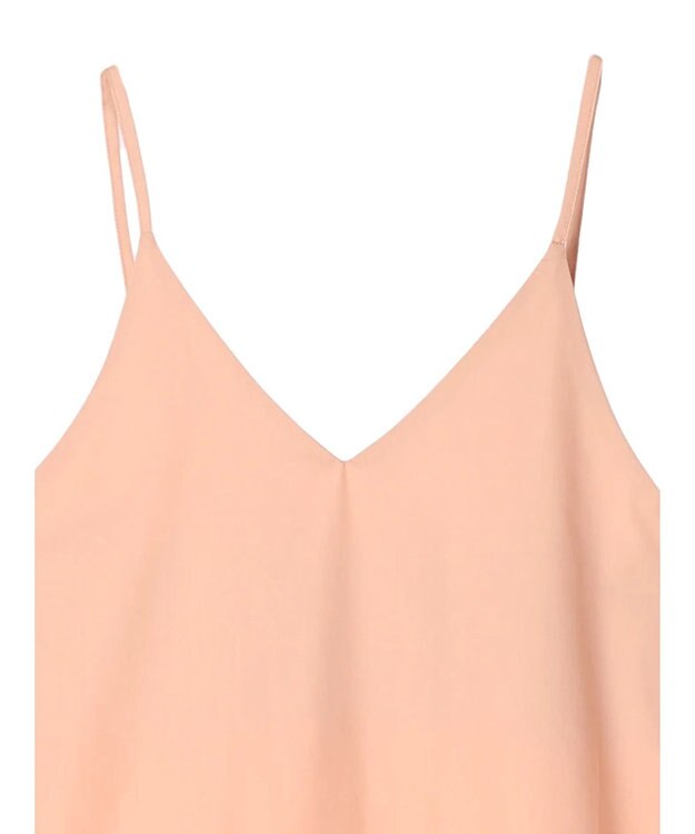 earth music&ecology Ｖネック裾切替キャミワンピース Salmon Pink