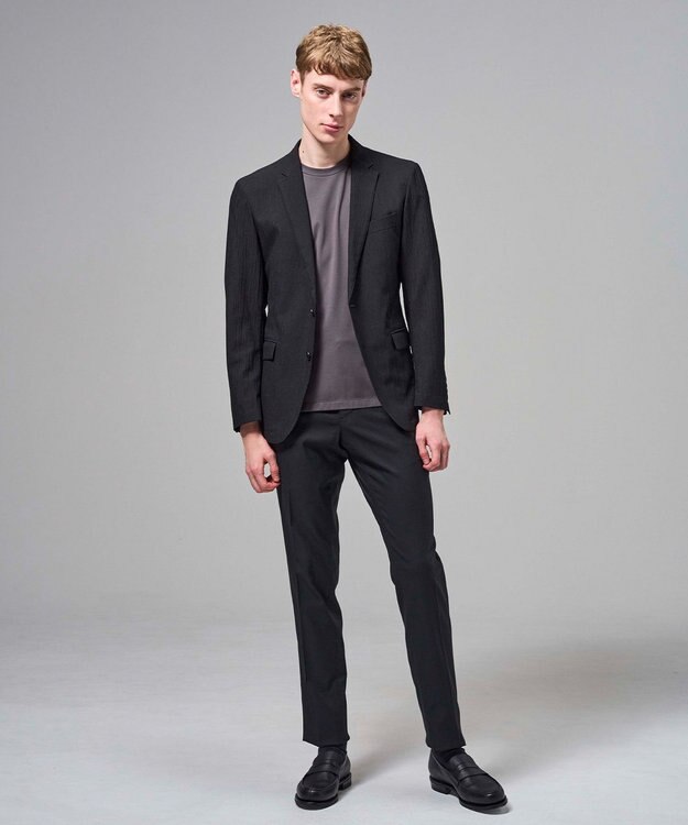 JOSEPH HOMME 【高機能素材】テクノドライストレッチ　テーパードパンツ / CITY ブラック系