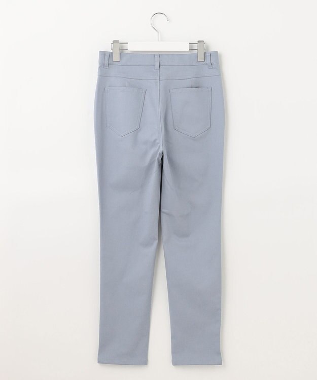 UNFILO 【洗える】撥水ハイストレッチパンツ スカイブルー