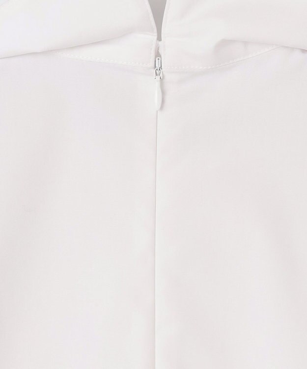 #Newans ロマンティックフリルディテールシャツ ホワイト