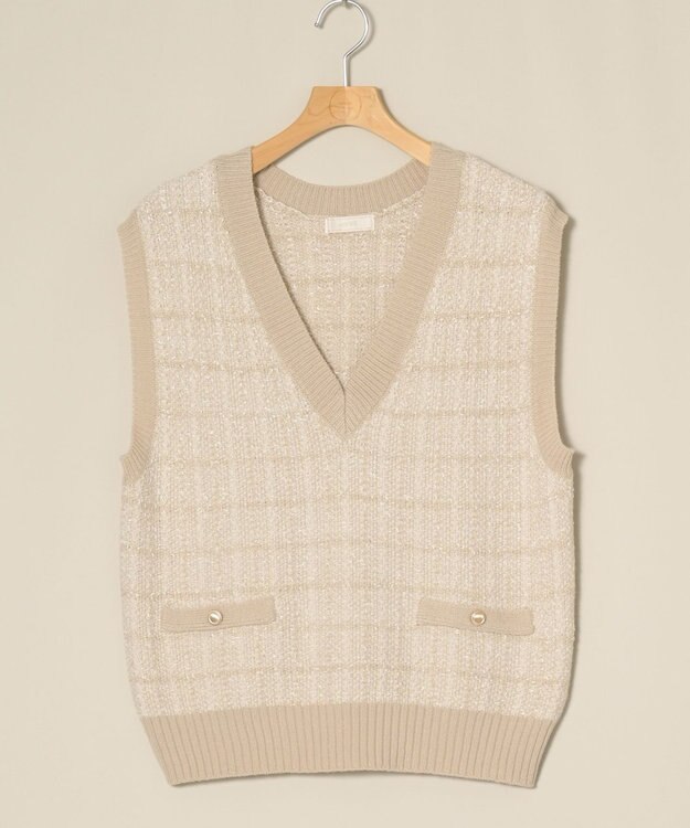 ONWARD Reuse Park 【any SiS】ベスト秋冬 オフホワイト