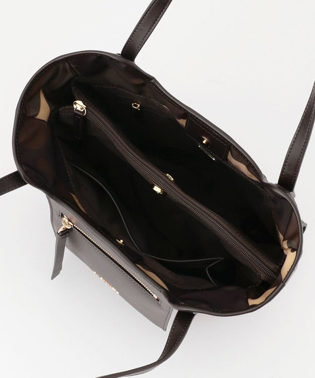 LA BAGAGERIE リサイクルレザー　フラップトート カーキ