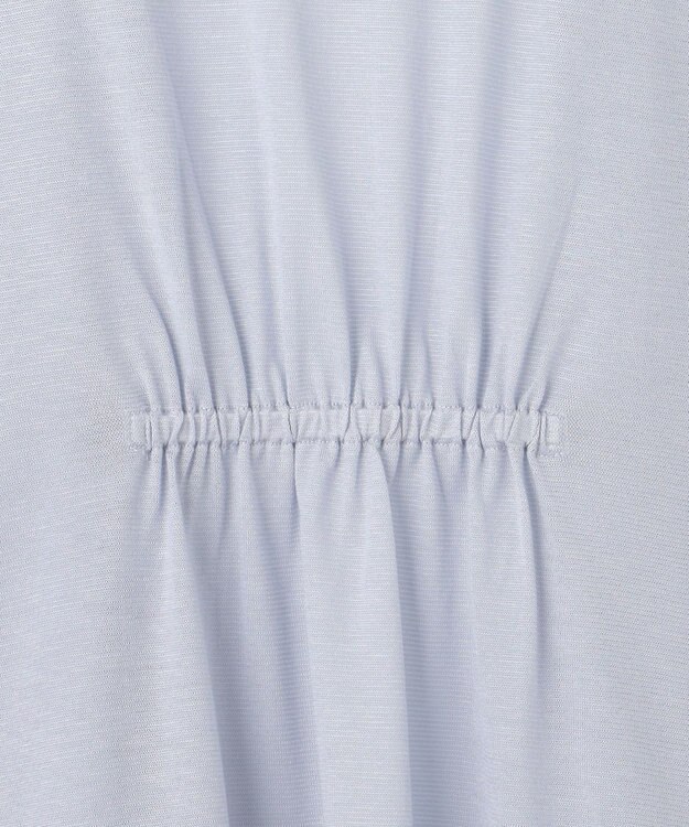 J.PRESS LADIES セルロースジャージー ロング カーディガン サックスブルー系