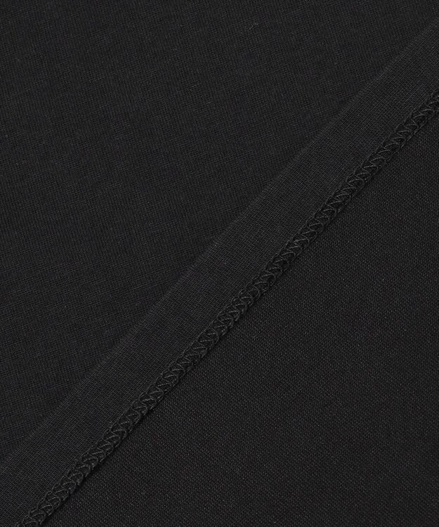 ANY SIS 【UVケア】サイドプリーツ カットソー ブラック