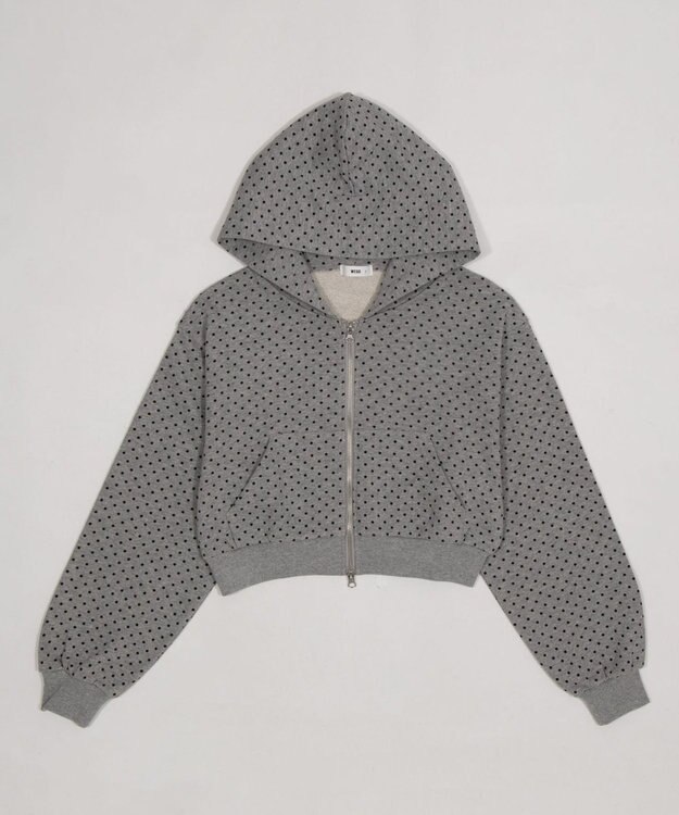 WEGO ショートZIPパーカー 柄2