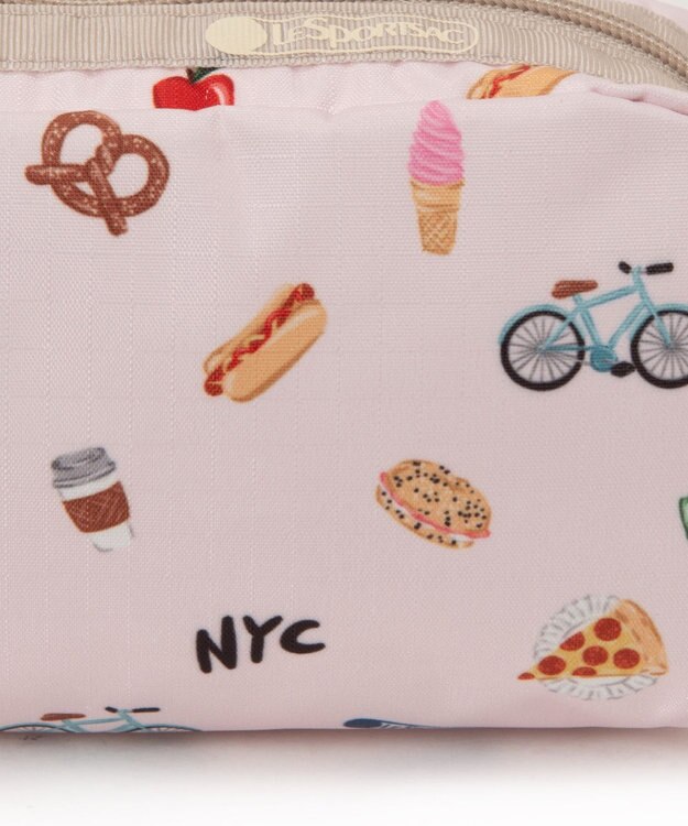 LeSportsac RECTANGULAR COSMETIC/NYCアイコンズピンク NYCアイコンズピンク