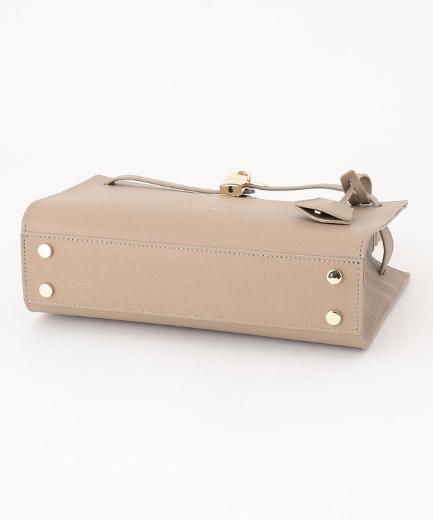 TOCCA LIAISON LEATHER MINIBAG ミニバッグ ベージュ系