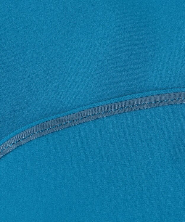 ICB L 【接触冷感・UVカット・撥水・洗える】 プルーフ4WAYタフタ ブラウス ターコイズ系［WEB限定］