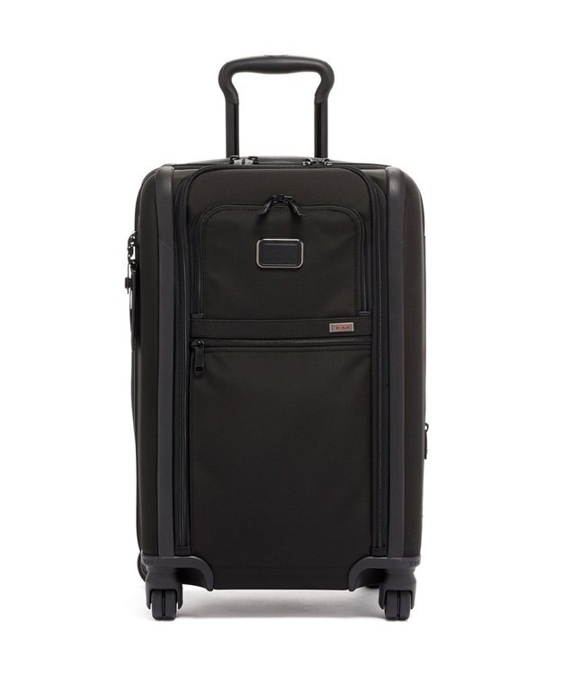 TUMI ALPHA インターナショナル・デュアル・アクセス・4ウィール・キャリーオン スーツケース（機内持ち込みサイズ） ブラック