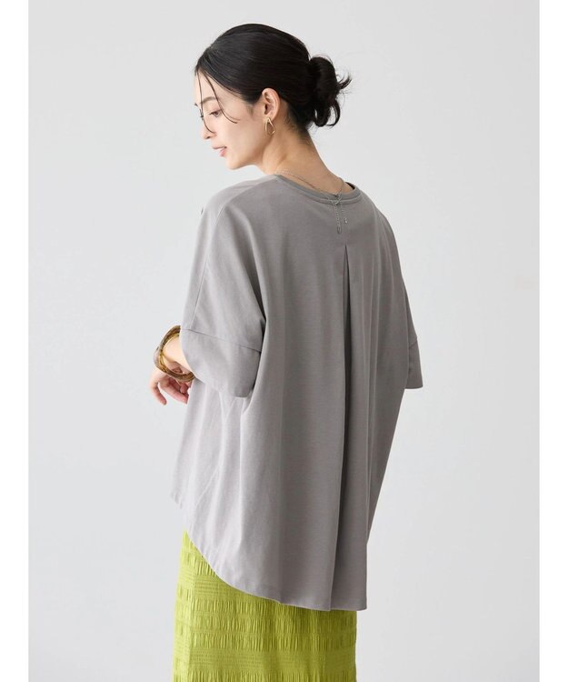 AMERICAN HOLIC 接触冷感バックタックカットプルオーバー Gray