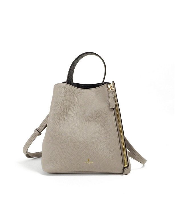 PELLE BORSA 2ウェイショルダーバッグ Reinette レネット 4741 グレージュ
