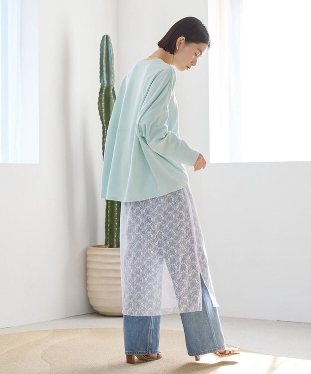 AMERICAN HOLIC ポンチコクーンカットプルオーバー Mint