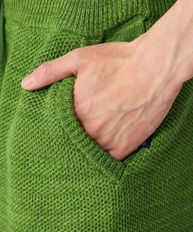 OP／FILA 【Ocean Pacific】ラーベンニットショーツ グリーン