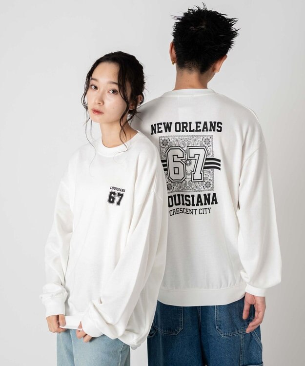 WEGO 【ユニセックス着用ITEM/SMLサイズ展開】アソートグラフィックプルオーバー（2） 柄3