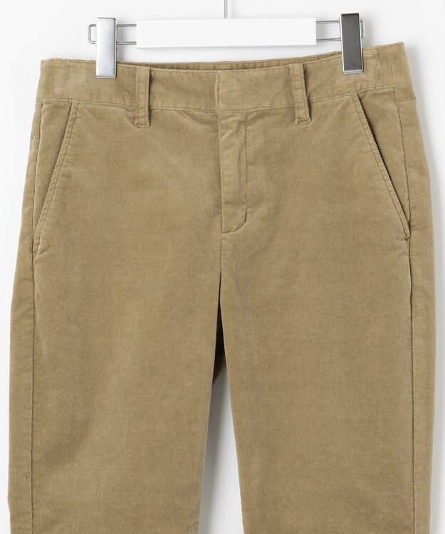 J.PRESS LADIES 【洗える】21ウェルストレッチコーデュロイ パンツ キャメル系