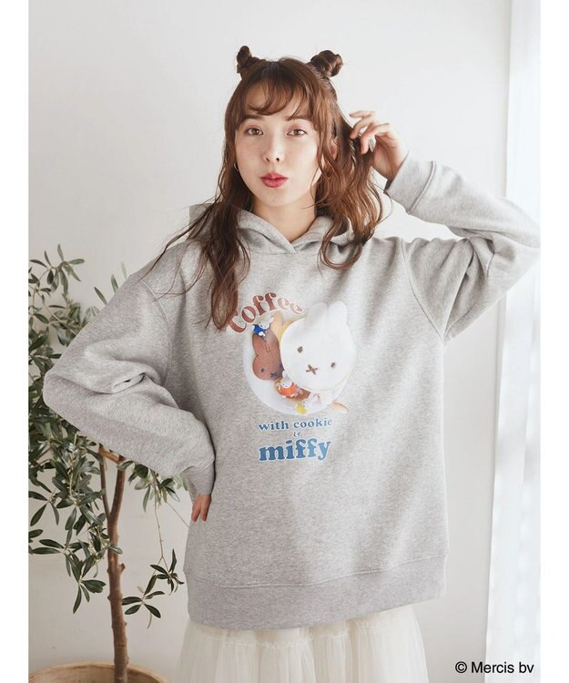 earth music&ecology ｍｉｆｆｙ／ｅａｒｔｈ　ｈｏｏｄｉｅ　ｃｏｌｌｅｃｔｉｏｎ Light Gray