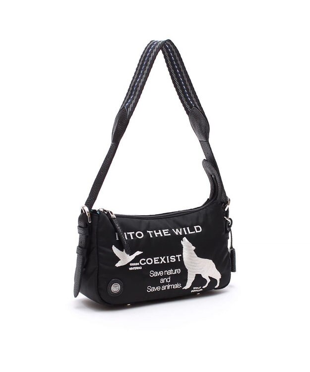 A.D.M.J. 【高密度ナイロン】デービス/ソフトワンショルダー28cm BLACK