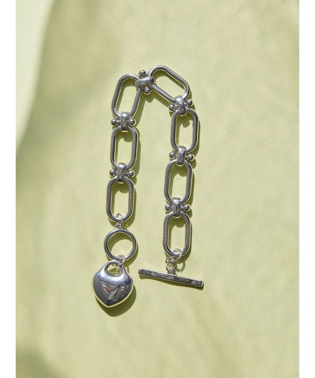 AMERICAN HOLIC デザインチェーンブレスレット Silver