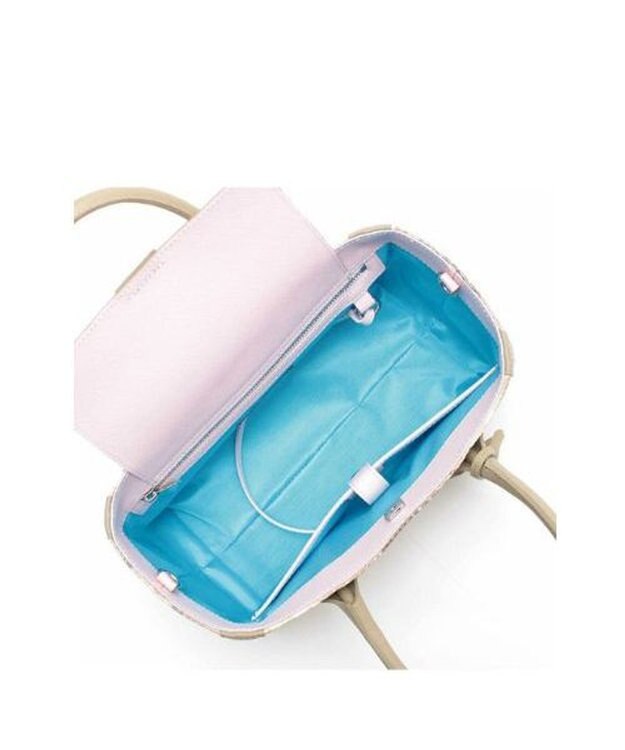 A.D.M.J. 【牛革】スネーク型押し/ミニトート(ショルダーストラップ付) LATE