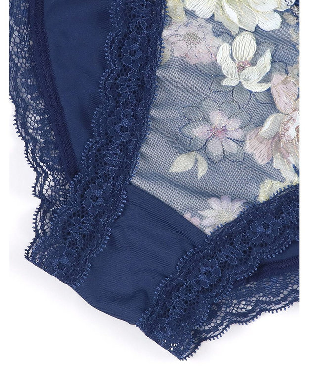 WACOAL ショーツ 【リボンブラ 脇すっきり】 BXB443とペア はきこみ丈あさめ やわらかく伸びる(バック) レディース PXB143 /ワコール コン