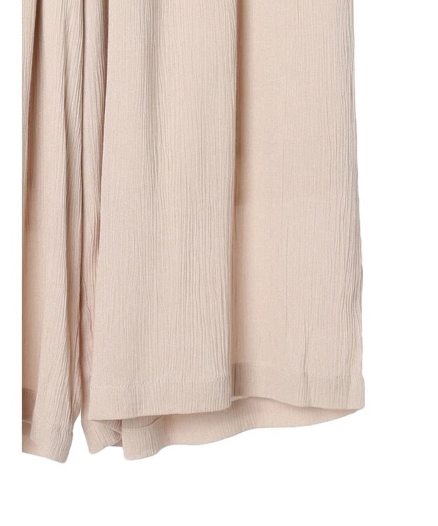 earth music&ecology レーヨンクレープイージーパンツ Beige