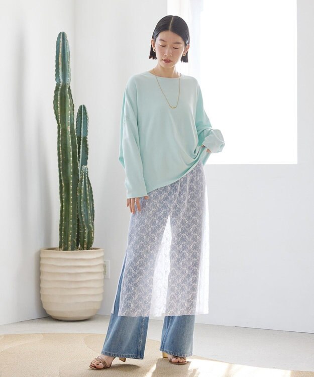 AMERICAN HOLIC ポンチコクーンカットプルオーバー Mint