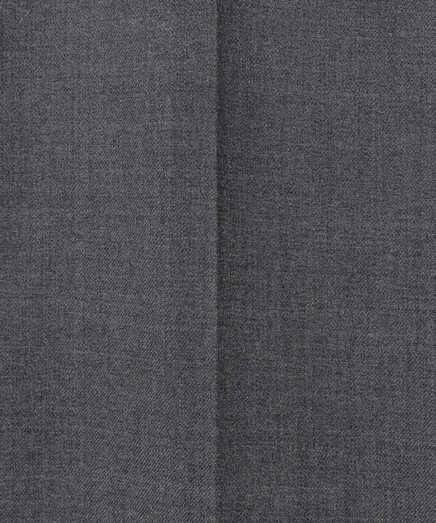 ICB 【セットアップ対応】ウールストレッチ テーパードパンツ チャコール系