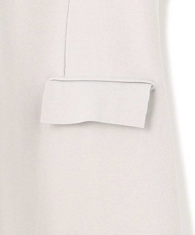 ICB 【洗える】シンセティックミラノリブ ニットジャケット トープ系