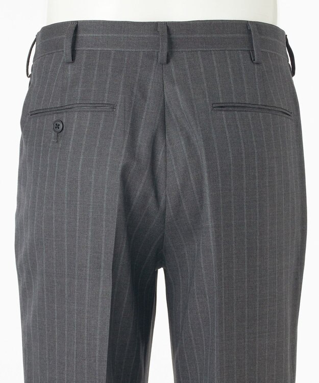 J.PRESS MEN 【WEB・一部店舗限定】インテリジェントストライプ スーツ グレー系2