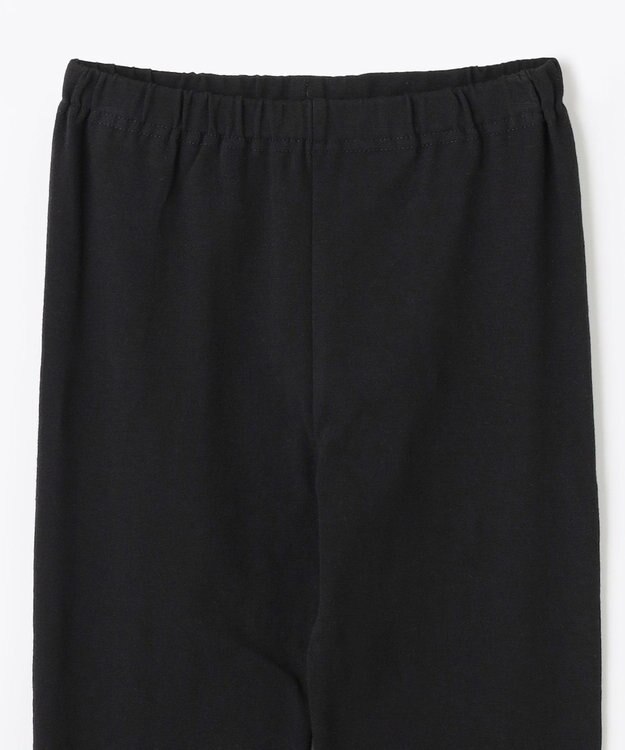 ANY KIDS 裾リボン レギンス ブラック