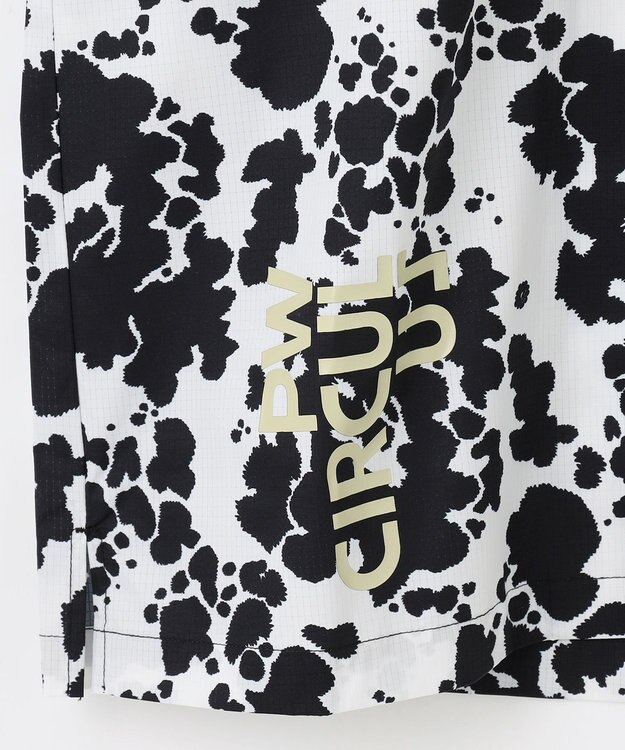 PW CIRCULUS 【MEN】【ストレッチ/通気性】プリント オープンカラー シャツ アニマル